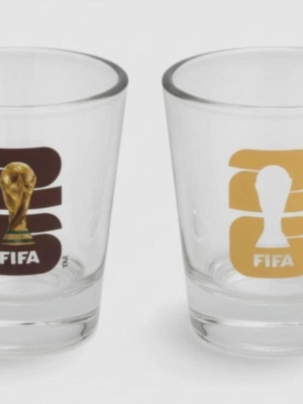 Official FIFA World Cup 2026 Shot Glass Set 2-Pack